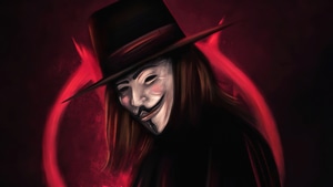 Anonymus, Vendetta, Artist, Artwork, Digital Art, 4K wallpaper