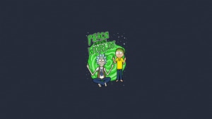 Rick And Morty Season 4, Rick And Morty, Tv Shows, Artist, Artwork, Digital Art, Minimalism, Minimalist, 4K wallpaper