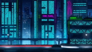 Retrowave, Artist, Artwork, Digital Art, Artstation, 4K wallpaper