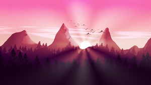 Birds, Artist, Artwork, Digital Art, Minimalism, Minimalist, Deviantart, 4K wallpaper