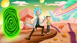 Rick And Morty Season 4, Rick And Morty, Tv Shows, Digital Art, 4K wallpaper