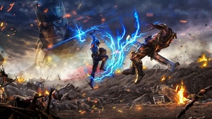 Captain America, Superheroes, Artwork, Artstation, Thanos, 4K wallpaper