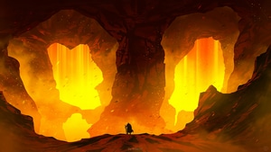 Hell, Fire, Artist, Artwork, Digital Art, Artstation, 4K wallpaper