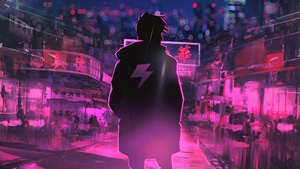 Neon, Artist, Artwork, Digital Art, Pink, 4K wallpaper