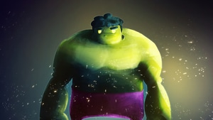 Hulk, Superheroes, Digital Art, Artwork, Artstation, 4K wallpaper