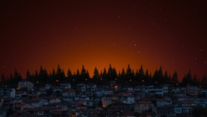 City, Lights, Photography, Evening, 4K wallpaper