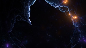 Artist, Artwork, Digital Art, Deviantart, Digital Universe, Lightning, 4K wallpaper