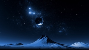 Moon, Artist, Artwork, Digital Art, Sky, Deviantart, 4K wallpaper