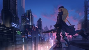 Anime Girl, Anime, Artist, Artwork, Digital Art, Deviantart, 4K wallpaper