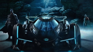 Batmobile, Batman, Lamborghini, Superheroes, Artstation, Artist, Artwork, Digital Art, 4K wallpaper