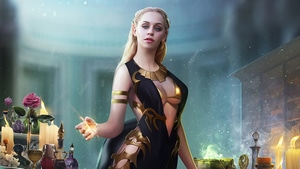 Witch, Artist, Artwork, Digital Art, Artstation, Fantasy, 4K wallpaper