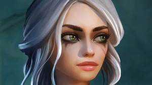 Ciri, The Witcher 3, Games, Ps4 Games, Xbox Games, Pc Games, 2019 Games, Artstation, 4K wallpaper