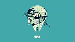 Star Wars, Artist, Artwork, Digital Art, Minimalism, 4K wallpaper