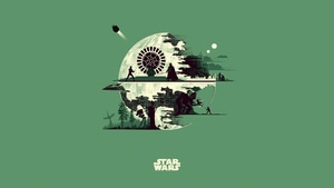 Star Wars, Artist, Artwork, Digital Art, Minimalism, 4K wallpaper
