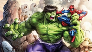 Spiderman, Superheroes, Artwork, Digital Art, Art, Hulk, 4K wallpaper