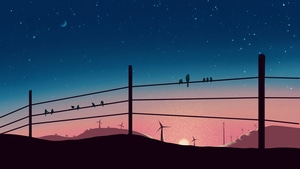 Birds, Artist, Artwork, Digital Art, 4K wallpaper