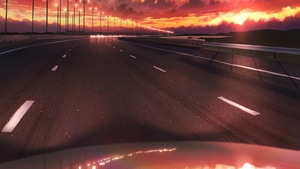 Sunset, Artist, Artwork, Digital Art, Road, 4K wallpaper