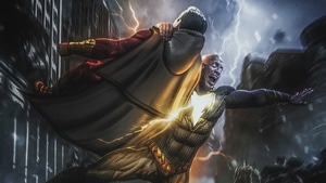 Black Adam, 2021 Movies, Movies, Superheroes, Artwork, Artist, Digital Art, Shazam Movie, Artstation, 4K wallpaper