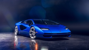 Lamborghini Countach, 4K wallpaper