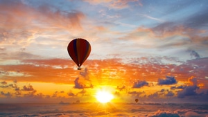 Air Balloon, Clouds, Photography, 4K wallpaper