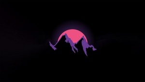 Mountains, Minimalism, Minimalist, Artist, Artwork, Digital Art, 4K wallpaper