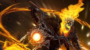 Ghost Rider, Superheroes, Artstation, 4K wallpaper