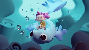 Underwater, Artist, Artwork, Digital Art, Artstation, 4K wallpaper