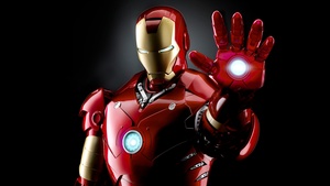 Iron Man, Dark background, Armor, Marvel Superheroes, 4K wallpaper