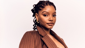 Halle Bailey, American actress, 4K wallpaper