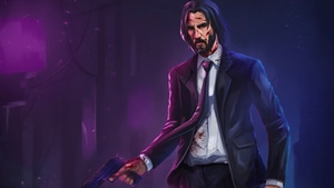 John Wick, Artwork, Movies, Artstation, 4K wallpaper