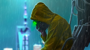 Mask, Neon, Anonymus, 4K wallpaper
