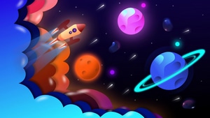 Planets, Space, Artist, Artwork, Digital Art, 4K wallpaper