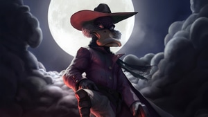 Darkwing Duck, Cartoons, Artstation, 4K wallpaper