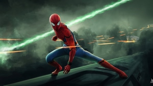 Spiderman, Superheroes, Artwork, Digital Art, Art, Artstation, 4K wallpaper