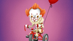 Pennywise, It, Clown, Movies, Deviantart, 4K wallpaper