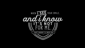 Black background, Love quotes, 4K wallpaper
