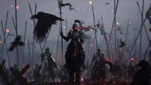 Knight, Artist, Artwork, Digital Art, 4K wallpaper