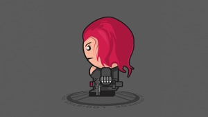 Black Widow, Superheroes, Minimalism, Minimalist, Artist, Artwork, Digital Art, 4K wallpaper