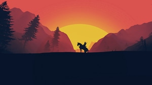 The Witcher 3, Games, Ps4 Games, Xbox Games, Pc Games, Minimalism, Minimalist, 4K wallpaper