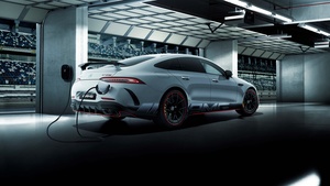 Mercedes-AMG GT 63 S E Performance, 4-Door Coupe, F1 Edition, 2023, Plug-In Hybrid, 4K wallpaper