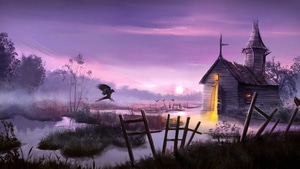 Church, Artist, Artwork, Digital Art, Deviantart, 4K wallpaper