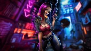 Cyberpunk 2077, Cyberpunk, Fantasy, Artist, Artwork, Digital Art, Artstation, 4K wallpaper