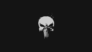 The Punisher, Tv Shows, Logo, Minimalism, Minimalist, Punisher, 4K wallpaper