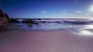 Ocean, Sea, Nature, California, , 4K wallpaper