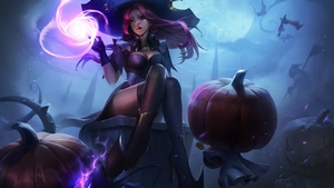 Witch, Fantasy Girls, Halloween, Artist, Artwork, Digital Art, Artstation, 4K wallpaper