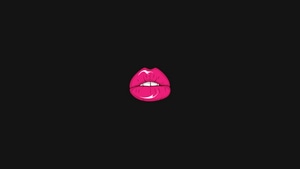 Lips, Minimalism, Minimalist, Artist, Artwork, Digital Art, 4K wallpaper