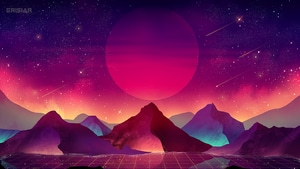 Retrowave, Artist, Artwork, Digital Art, Deviantart, 4K wallpaper