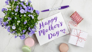 Happy Mothers Day, Decoration, Gifts, Cookies, 4K wallpaper