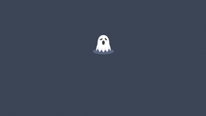 Ghost, Minimalism, Minimalist, Artist, Artwork, Digital Art, 4K wallpaper