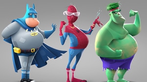 Batman, Spiderman, Hulk, Superheroes, Artwork, 4K wallpaper